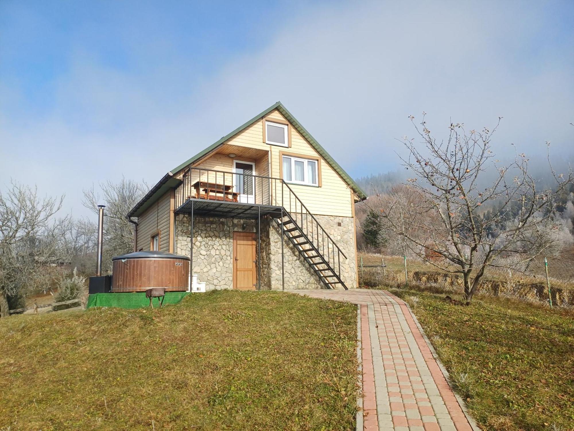 Cottage Panorama Karpat Volosyanka  Extérieur photo
